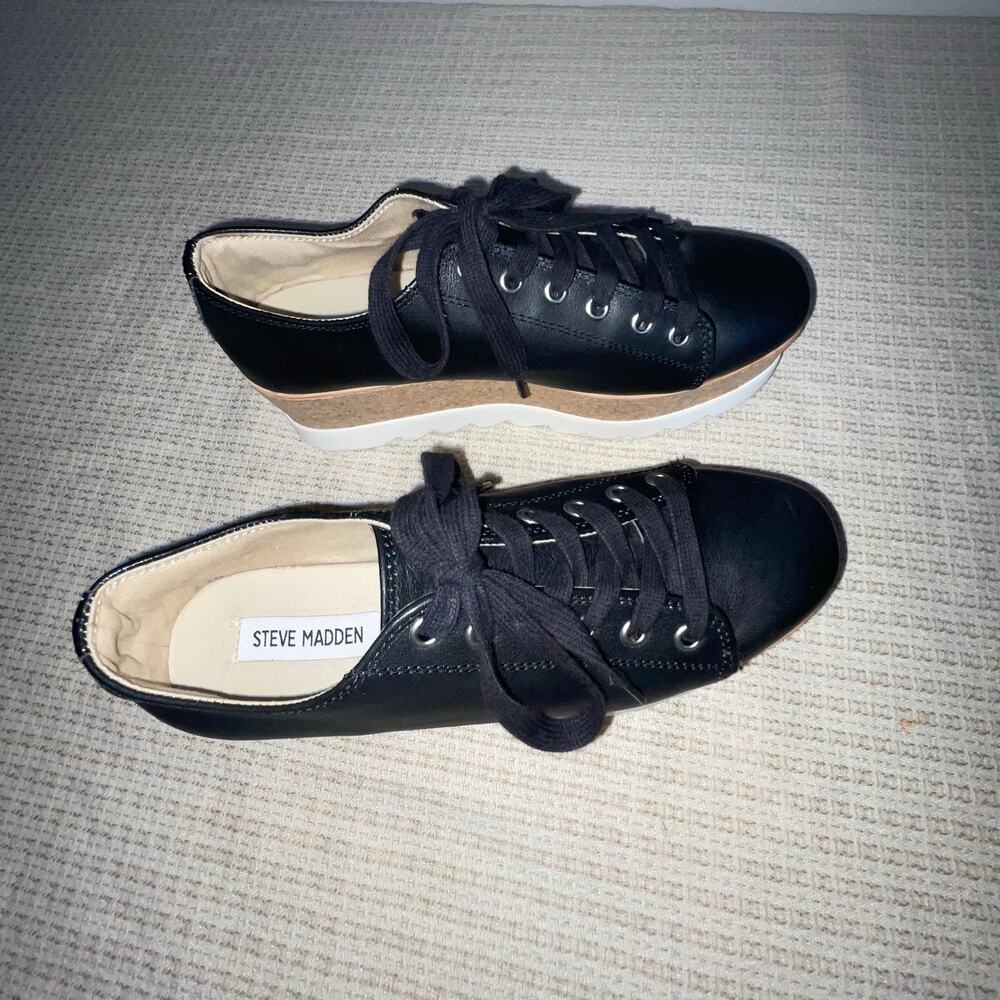 Steve Madden Korrie Platform Sneakers Size 6